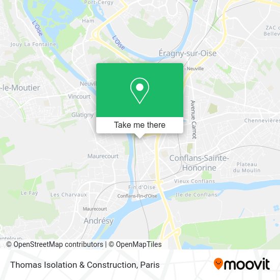 Thomas Isolation & Construction map