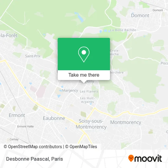 Desbonne Paascal map