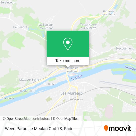 Weed Paradise Meulan Cbd 78 map
