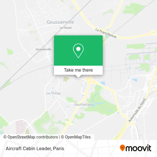 Aircraft Cabin Leader map