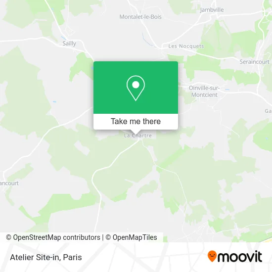 Atelier Site-in map