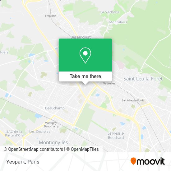 Yespark map