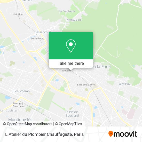 L Atelier du Plombier Chauffagiste map