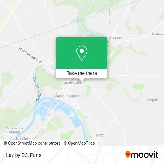 Lay by D3 map
