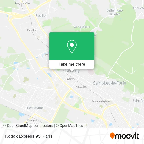 Kodak Express 95 map