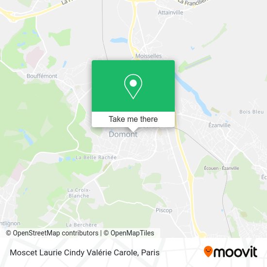 Moscet Laurie Cindy Valérie Carole map