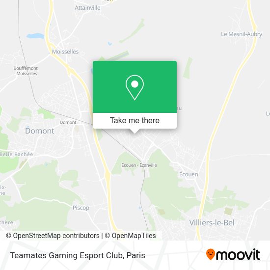 Teamates Gaming Esport Club map