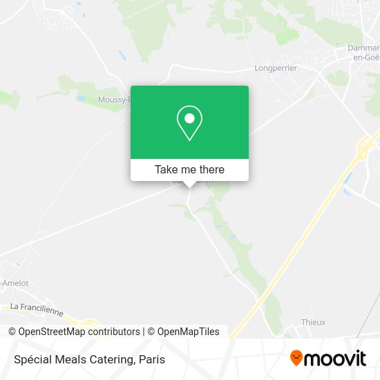 Spécial Meals Catering map