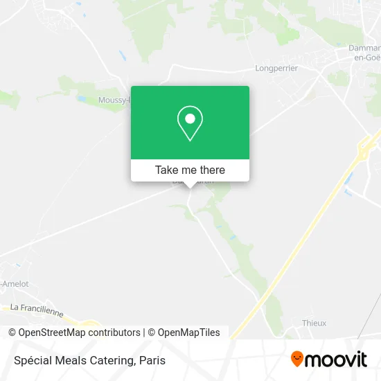 Spécial Meals Catering map