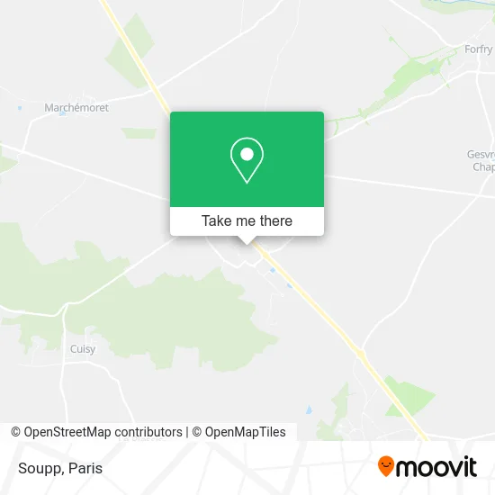 Soupp map