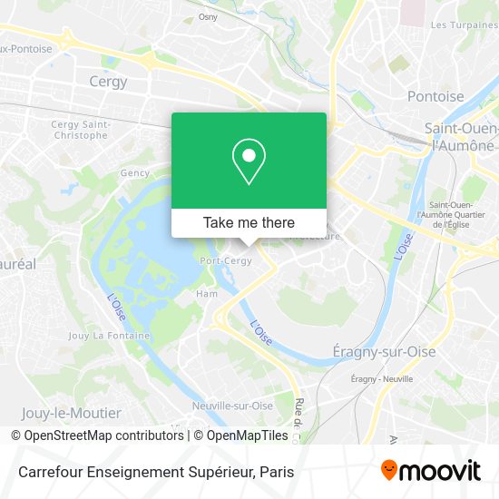 Carrefour Enseignement Supérieur map