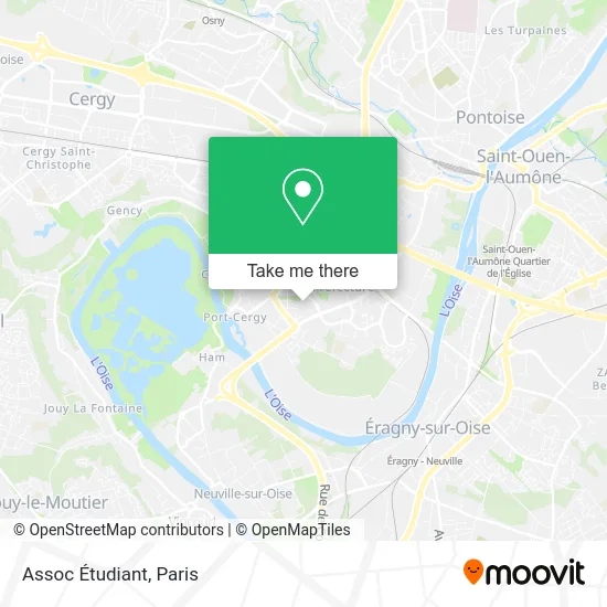 Assoc Étudiant map