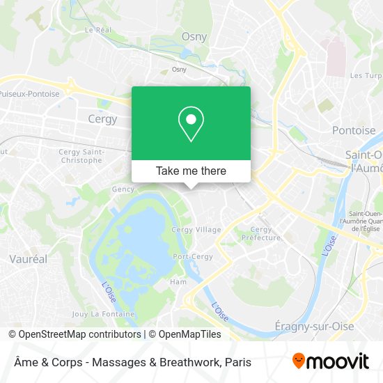 Âme & Corps - Massages & Breathwork map
