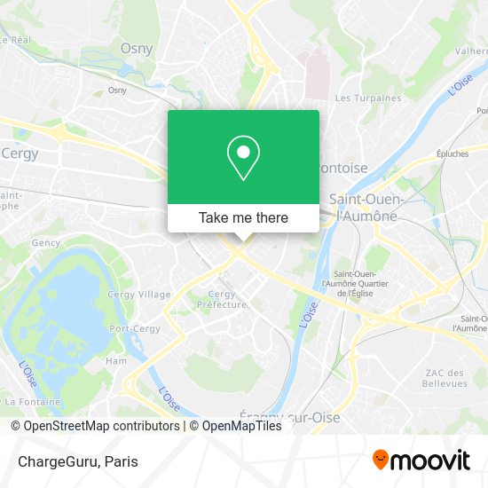 ChargeGuru map