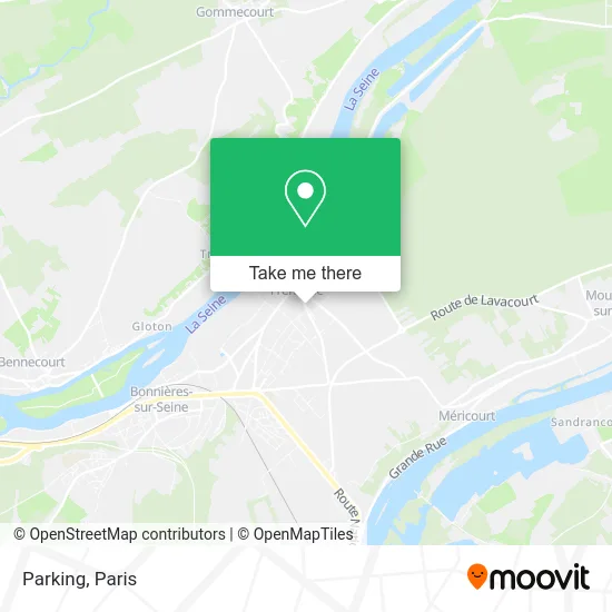 Parking map