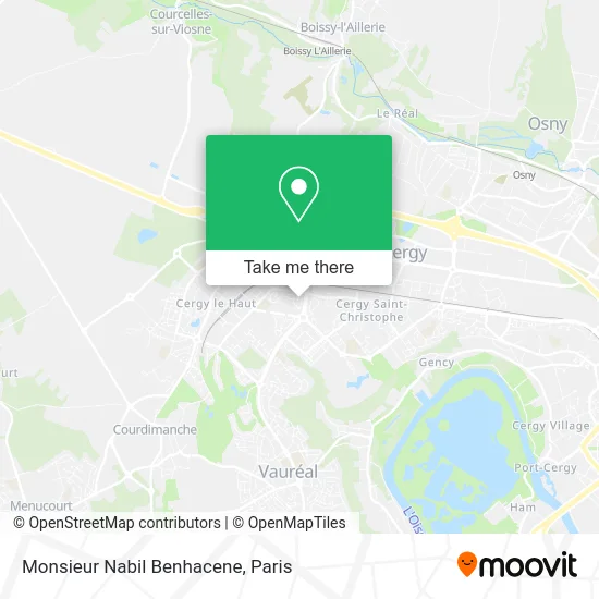 Monsieur Nabil Benhacene map