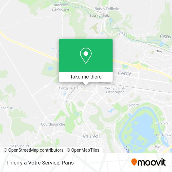 Thierry à Votre Service map