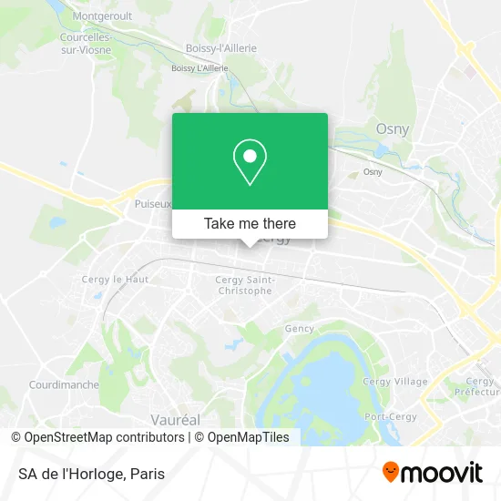 SA de l'Horloge map