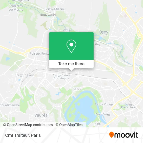 Cml Traiteur map