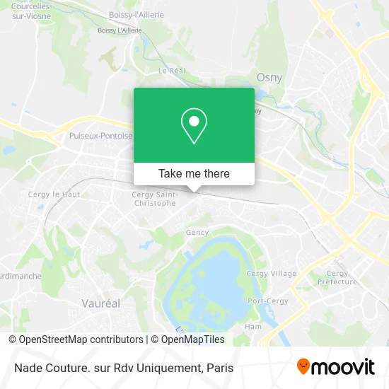Nade Couture. sur Rdv Uniquement map