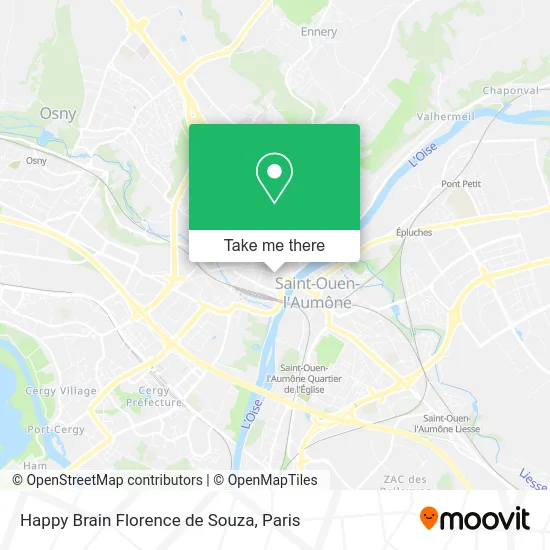 Happy Brain Florence de Souza map