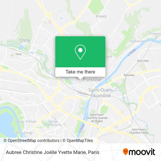 Aubree Christine Joëlle Yvette Marie map