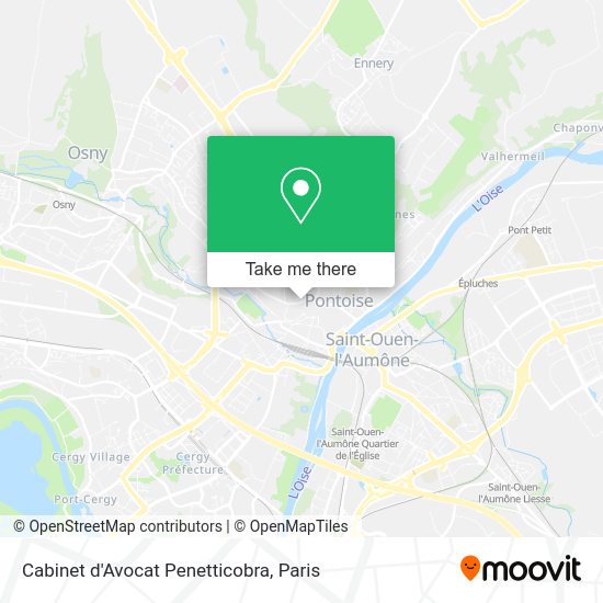 Cabinet d'Avocat Penetticobra map