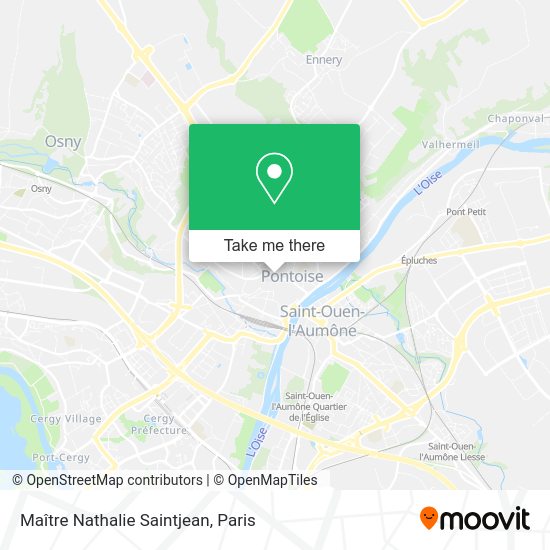 Maître Nathalie Saintjean map