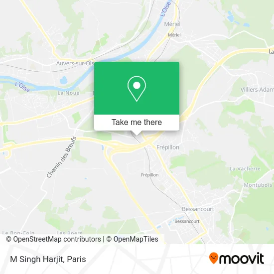 M Singh Harjit map