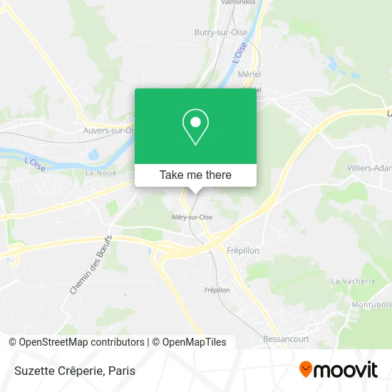 Suzette Crêperie map