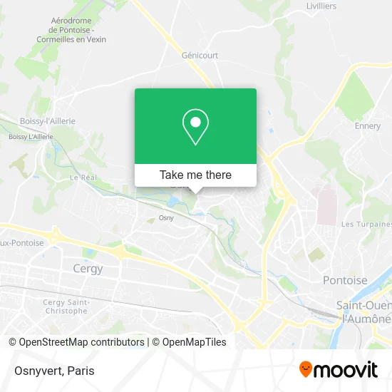 Osnyvert map
