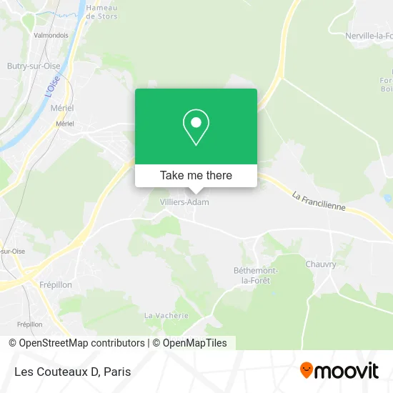Les Couteaux D map