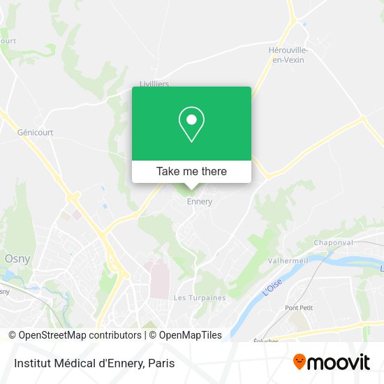 Institut Médical d'Ennery map