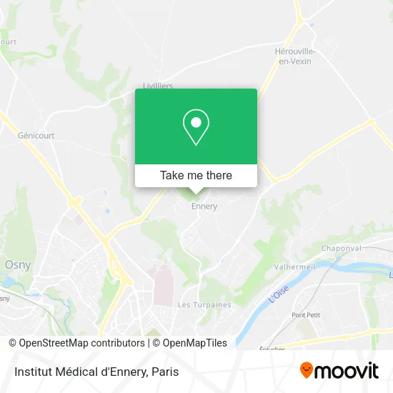 Institut Médical d'Ennery map