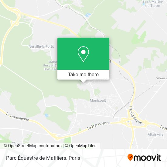 Parc Équestre de Maffliers map
