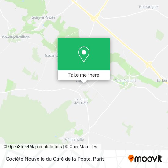 Société Nouvelle du Café de la Poste map