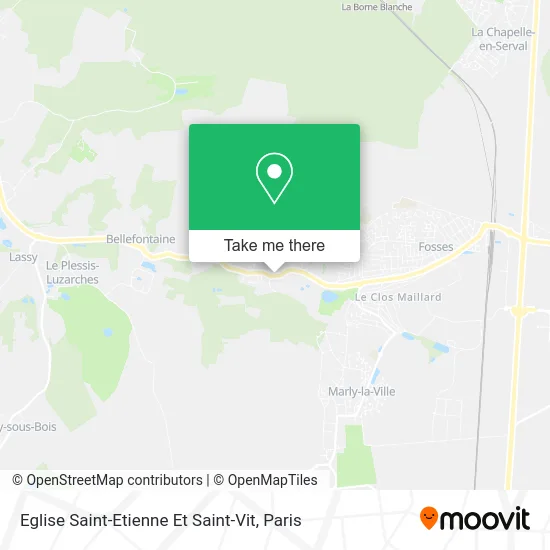 Eglise Saint-Etienne Et Saint-Vit map