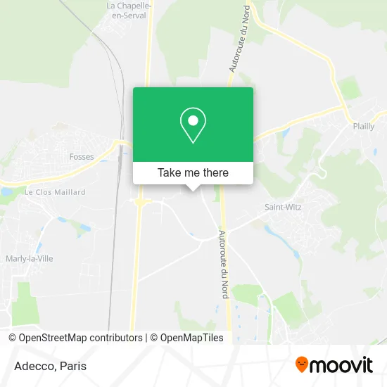 Adecco map