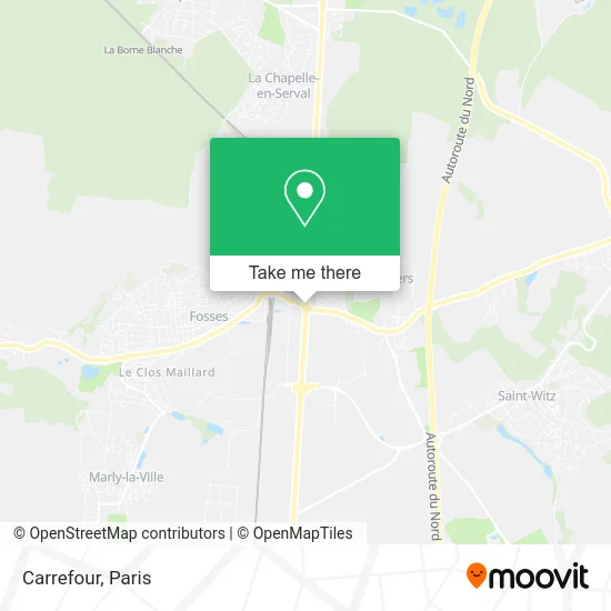 Carrefour map