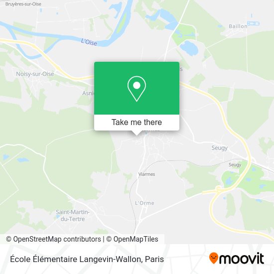 École Élémentaire Langevin-Wallon map