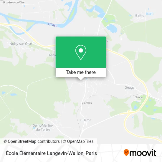 École Élémentaire Langevin-Wallon map