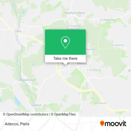 Adecco map