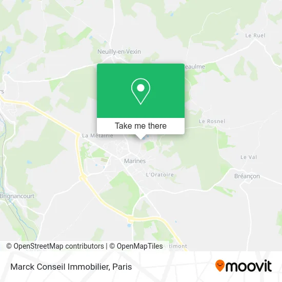 Marck Conseil Immobilier map