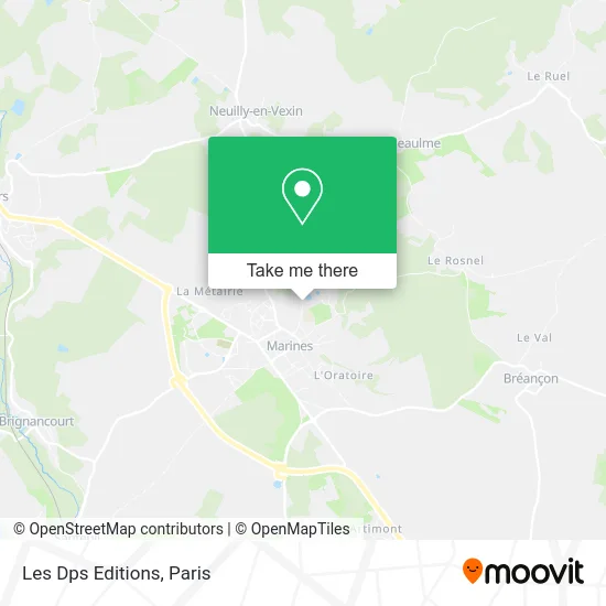 Les Dps Editions map