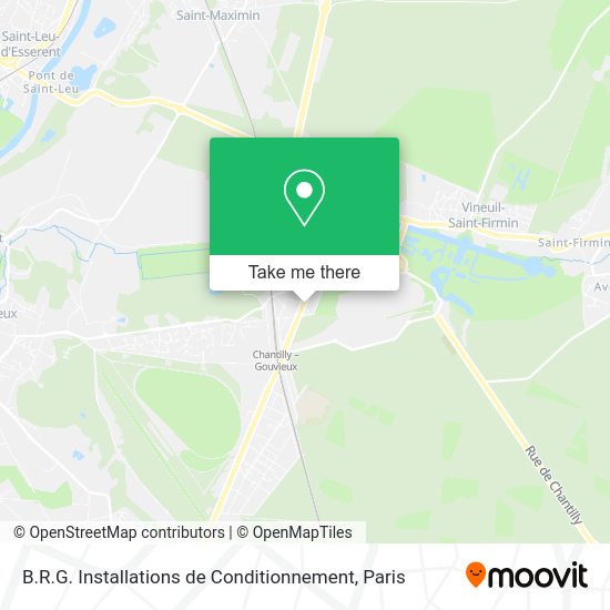 B.R.G. Installations de Conditionnement map