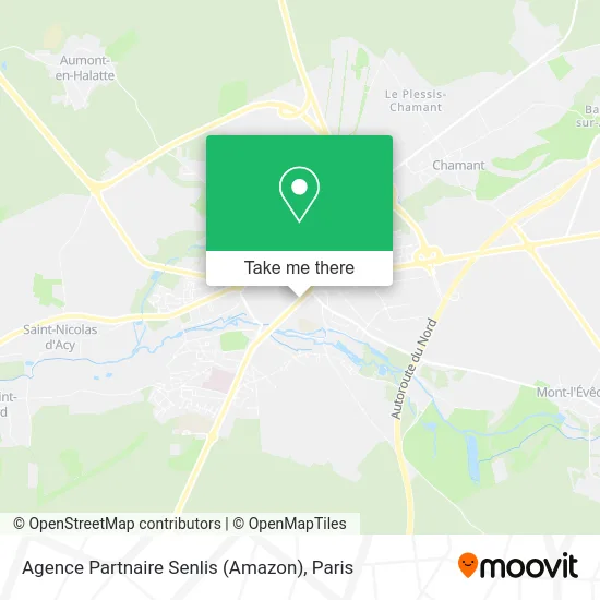 Agence Partnaire Senlis (Amazon) map