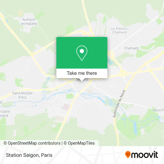 Station Saigon map