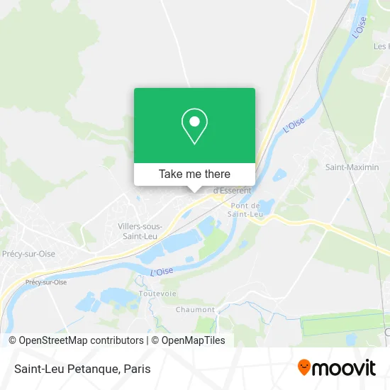 Saint-Leu Petanque map