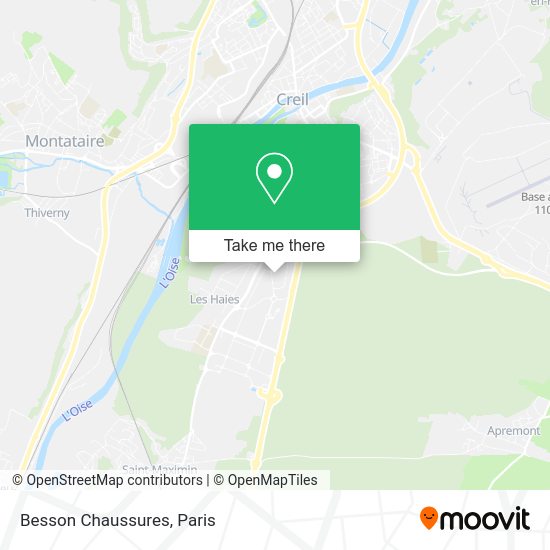 Besson Chaussures map