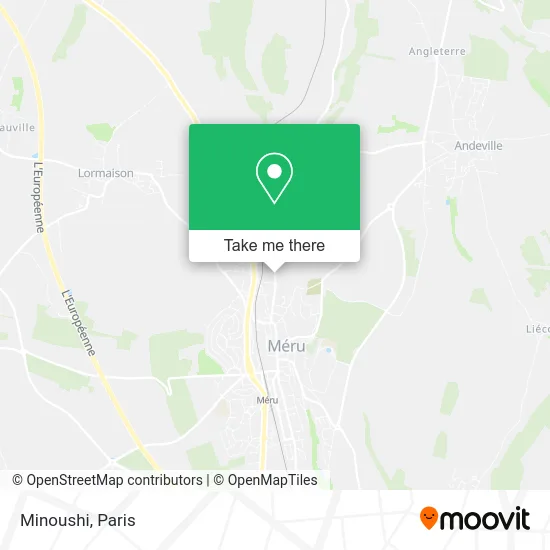 Minoushi map
